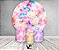 Painel De Festa Redondo 1,50 x 1,50 + Trio De Capas Cilindro -  Tie Dye Candy 006 - Imagem 2