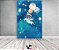 Painel De Festa Vertical 1,50 x 2,20 - Astronauta Galáxia Azul 010 - Imagem 2