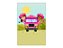 Painel De Festa Vertical 1,50 x 2,20 - Bombeiras Cute Rosa 001 - Imagem 1