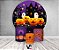 Painel De Festa Redondo 1,50 x 1,50 + Trio De Capas Cilindro - Halloween Abóboras e Fantasmas 004 - Imagem 2