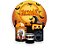 Painel De Festa Redondo 1,50 x 1,50 + Trio De Capas Cilindro - Halloween Alaranjado 007 - Imagem 1
