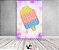 Painel De Festa Vertical 1,50 x 2,20 - Brinquedo Bolha Push Pop It Sorvete 001 - Imagem 2
