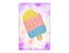 Painel De Festa Vertical 1,50 x 2,20 - Brinquedo Bolha Push Pop It Sorvete 001 - Imagem 1
