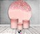 Painel De Festa Redondo 1,50 x 1,50 + Trio De Capas Cilindro - Efeito Glitter Rose Gold 005 - Imagem 2