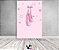 Painel De Festa Vertical 1,50 x 2,20 - Bailarina Sapatilhas Rosas 013 - Imagem 2