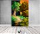Painel De Festa Vertical 1,50 x 2,20 - Bosque com Árvores e Folhas 005 - Imagem 2