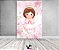 Painel De Festa Vertical 1,50 x 2,20 - Batizado Anjinha Cute Floral 027 - Imagem 2