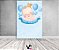 Painel De Festa Vertical 1,50 x 2,20 - Chá de Bebê Menino Azul 008 - Imagem 2