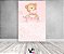 Painel De Festa Vertical 1,50 x 2,20 - Chá de Bebê Ursinho Florido Rosa 046 - Imagem 2