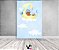 Painel De Festa Vertical 1,50 x 2,20 - Chá de Fraldas Cegonha Menino Cute 071 - Imagem 2