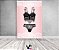 Painel De Festa Vertical 1,50 x 2,20 - Chá de Lingerie Preto Fundo Rosa 002 - Imagem 2