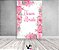 Painel De Festa Vertical 1,50 x 2,20 - Team Bride Floral Rosa 008 - Imagem 2