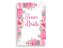 Painel De Festa Vertical 1,50 x 2,20 - Team Bride Floral Rosa 008 - Imagem 1