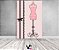 Painel De Festa Vertical 1,50 x 2,20 - Chá de Lingerie Renda Rosa 012 - Imagem 2