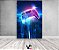 Painel De Festa Vertical 1,50 x 2,20 - Video Game Cidade Azul 007 - Imagem 2