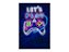 Painel De Festa Vertical 1,50 x 2,20 - Let's Play Jogos 012 - Imagem 1