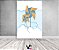 Painel De Festa Vertical 1,50 x 2,20 - Cataventos Azul e Laranja 002 - Imagem 2
