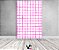 Painel De Festa Vertical 1,50 x 2,20 - Estampa Grid Quadriculado Rosa 074 - Imagem 2