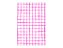 Painel De Festa Vertical 1,50 x 2,20 - Estampa Grid Quadriculado Rosa 074 - Imagem 1