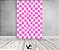 Painel De Festa Vertical 1,50 x 2,20 - Estampa Quadriculado Retrô Rosa 075 - Imagem 2