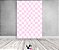 Painel De Festa Vertical 1,50 x 2,20 - Estampa Quadriculado Retrô Rosa Claro 077 - Imagem 2