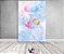 Painel De Festa Vertical 1,50 x 2,20 - Revelação Aquarela Ursinha Azul e Rosa 051 - Imagem 2