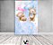 Painel De Festa Vertical 1,50 x 2,20 - Revelação Balões Ursinhos 052 - Imagem 2