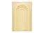 Painel De Festa Vertical 1,50 x 2,20 - Parede Arco Portal com Curvas Amarelo Suave 004 - Imagem 1