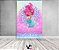 Painel De Festa Vertical 1,50 x 2,20 - Efeito Glitter Sereia Rosa 013 - Imagem 2