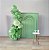 Painel De Festa Vertical 1,50 x 2,20 - Parede Arco Portal com Curvas Verde Suave 014 - Imagem 4