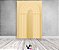 Painel De Festa Vertical 1,50 x 2,20 - Parede Arco Portal Curvas Ripadas Amarelo Suave 016 - Imagem 2