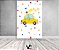 Painel De Festa Vertical 1,50 x 2,20 - Carrinho Amarelo Clean 002 - Imagem 2