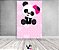 Painel De Festa Vertical 1,50 x 2,20 - Panda Baby Rosa 003 - Imagem 2