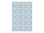 Painel De Festa Vertical 1,50 x 2,20 - Azulejo Azul com Amarelo 057 - Imagem 1