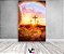 Painel De Festa Vertical 1,50 x 2,20 - Páscoa Cristã Cruz no Amanhecer 012 - Imagem 2