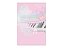 Painel De Festa Vertical 1,50 x 2,20 - Notas Musicais Rosa 001 - Imagem 1