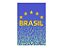 Painel De Festa Vertical 1,50 x 2,20 - Estampa Camiseta do Brasil 015 - Imagem 1