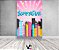 Painel De Festa Vertical 1,50 x 2,20 - SuperGirl HQ Cute Rosa 022 - Imagem 2