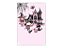 Painel De Festa Vertical 1,50 x 2,20 - Halloween Bruxinha Rosa e Preto 044 - Imagem 1