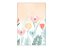 Painel De Festa Vertical 1,50 x 2,20 - Flores Verde com Salmão 066 - Imagem 1