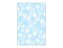 Painel De Festa Vertical 1,50 x 2,20 - Margaridas Fundo Azul 072 - Imagem 1