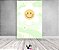 Painel De Festa Vertical 1,50 x 2,20 - Flor Sorridente Verde Suave 085 - Imagem 2