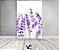Painel De Festa Vertical 1,50 x 2,20 - Flores Lavandas Aquarela 103 - Imagem 2