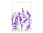 Painel De Festa Vertical 1,50 x 2,20 - Flores Lavandas Aquarela 103 - Imagem 1