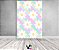 Painel De Festa Vertical 1,50 x 2,20 - Margaridas Fundo com Listras Coloridas 121 - Imagem 2
