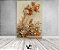 Painel De Festa Vertical 1,50 x 2,20 - Flores Bege Realistas 122 - Imagem 2