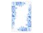 Painel De Festa Vertical 1,50 x 2,20 - Bride To Be Floral Azul 124 - Imagem 1