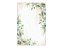 Painel De Festa Vertical 1,50 x 2,20 - Flores e Folhas Verde e Rosa 130 - Imagem 1