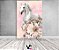 Painel De Festa Vertical 1,50 x 2,20 - Cavalo Floral Rosa 047 - Imagem 2