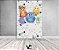 Painel De Festa Vertical 1,50 x 2,20 - Monstrinhos Festeiros Cute 002 - Imagem 2